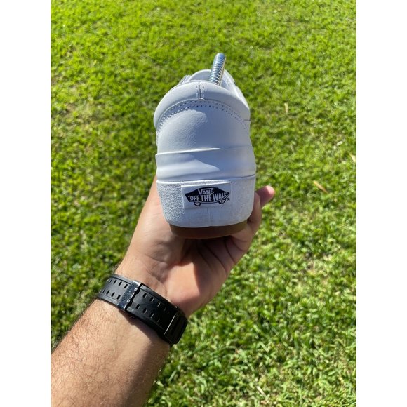 VANS Classic Stacked Platform Sneakers White Slip On Shoes Mens 7.5 Womens 9 - Picture 4 of 12